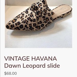 Vintage Havana Dawn Leopard “Slidersl